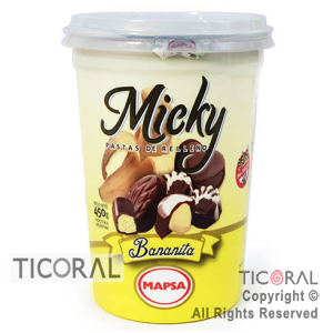 PASTA UNTABLE MICKY MENTA X 450GR MAPSA